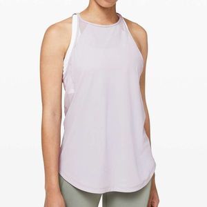 Lululemon Run Off Route Tank Size 4 Iced Iris